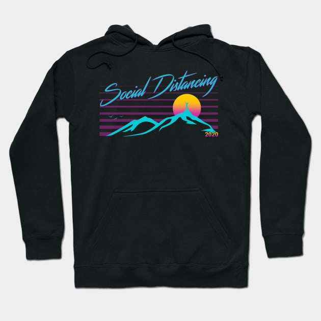 Social Distancing Hoodie by ddjvigo